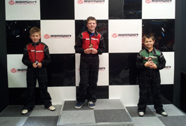 Racing Perfection Kart Academy Brighton Cadet Final Podium - Round 6